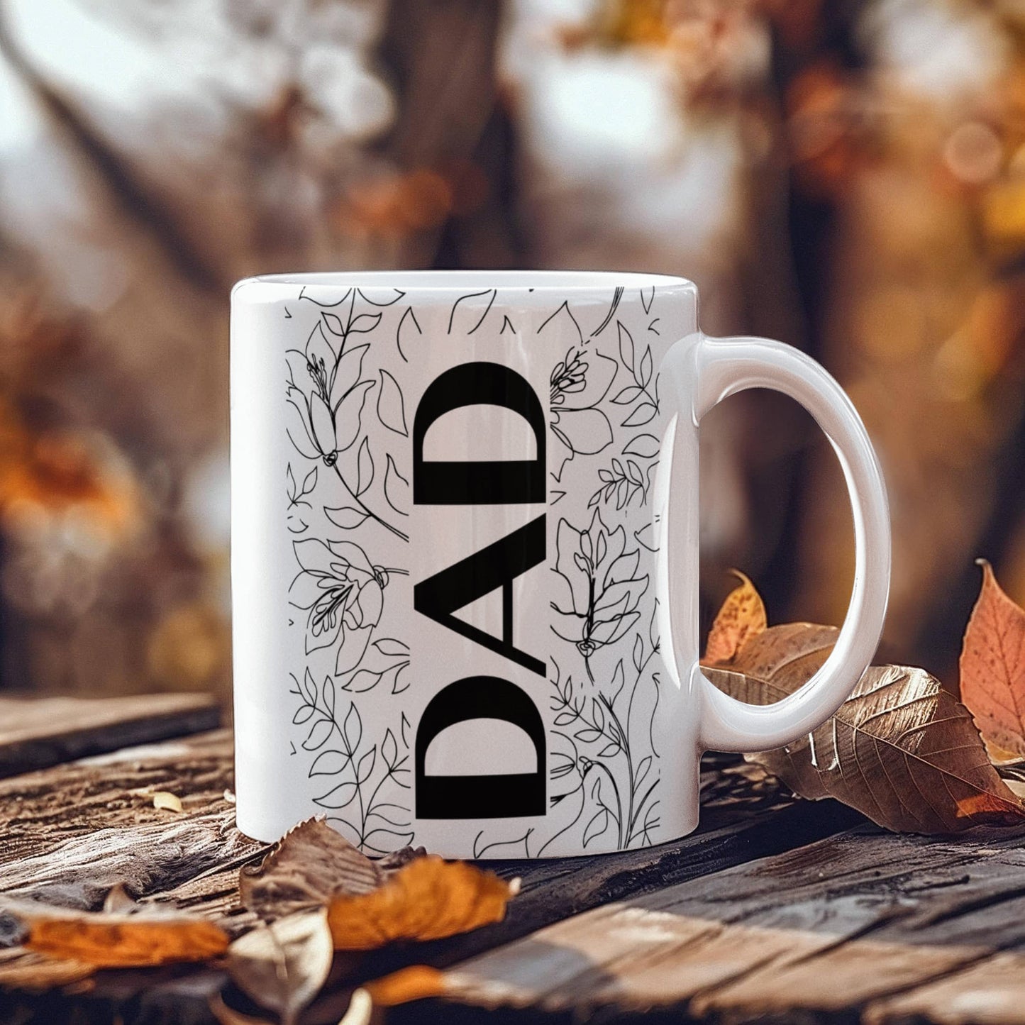 Dad | White Ceramic Mug