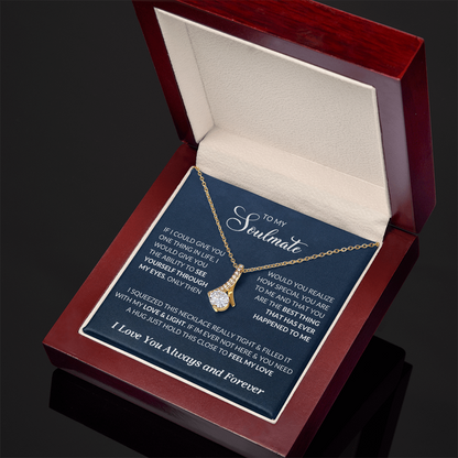 To My Soulmate | Alluring Beauty Necklace