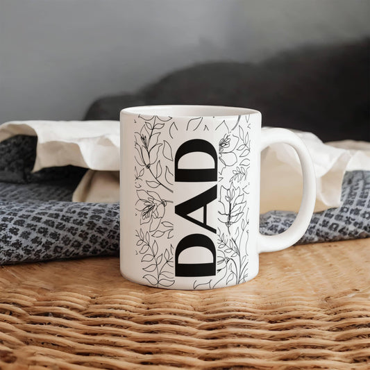 Dad | White Ceramic Mug