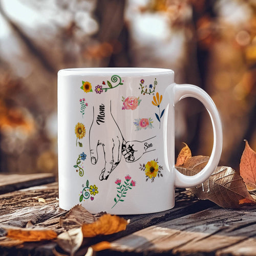 Mom And Son | White Ceramic Mug